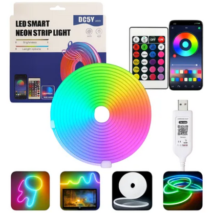 KIT MANGUERA NEON 2 METROS